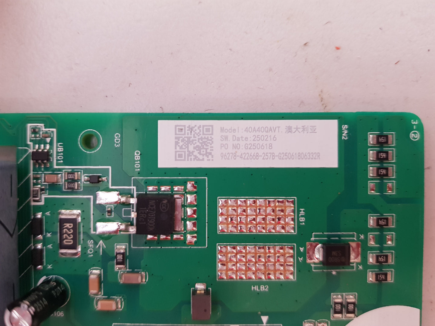 HISENSE 40A4QAU MAIN BOARD TPD.NT72690T.PB708 (T) 40A40QAVT