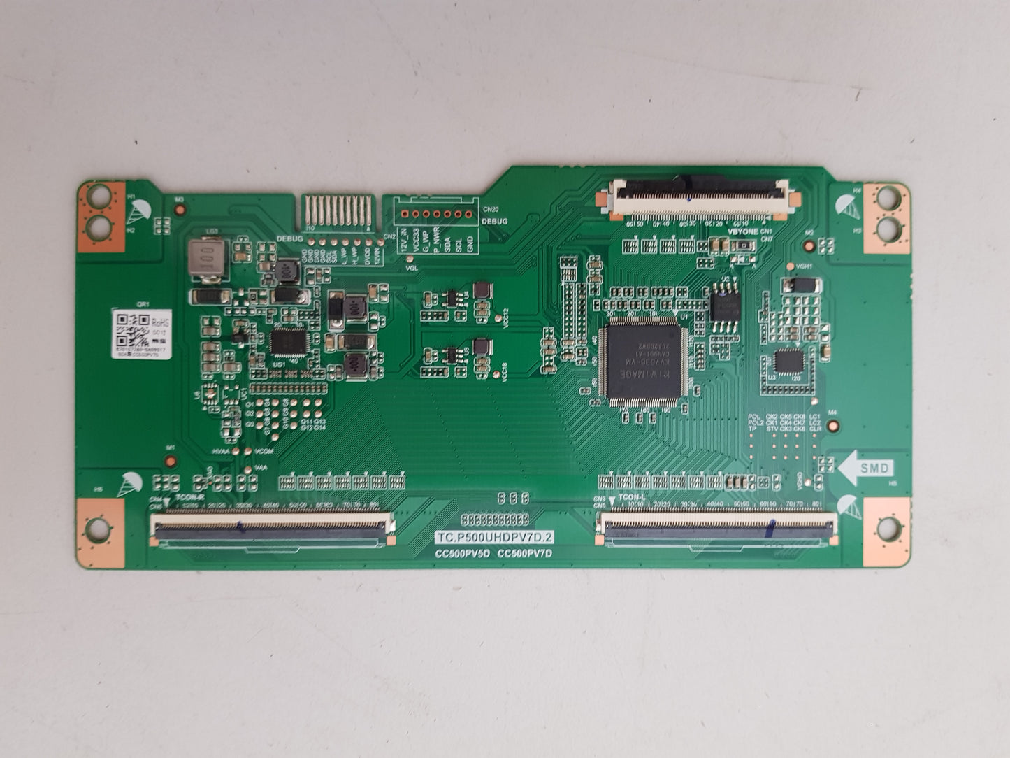 EKO K50USG T-CON BOARD CTC.P500UHDPV7D.2 CC500PV5D CC500PV7D