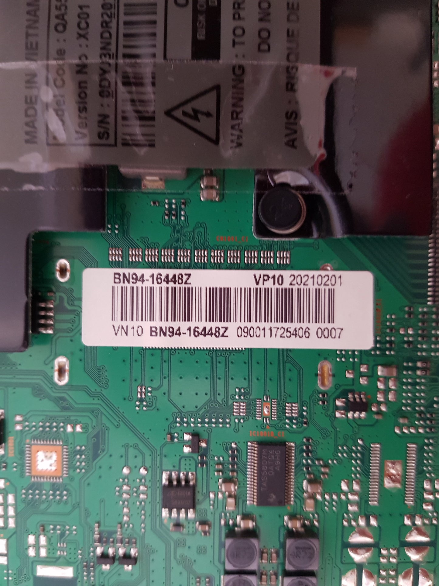 SAMSUNG QA55Q60AA WXXY (VER XC01) MAIN BOARD BN94-16448Z