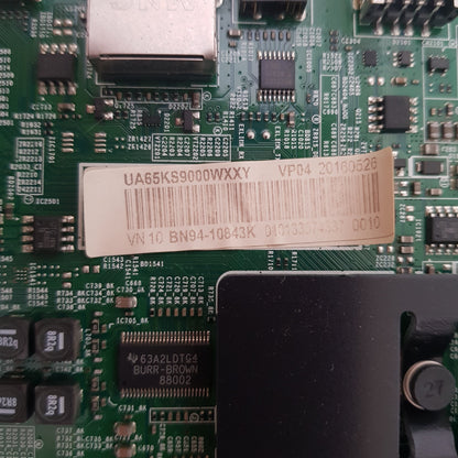 SAMSUNG UA65KS9000 WXXY (VER AA01) MAIN BOARD BN94-10843K