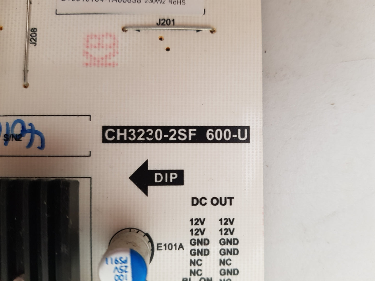 CHIQ U65H7 POWER SUPPLY BOARD CH3230-2SF 600-U
