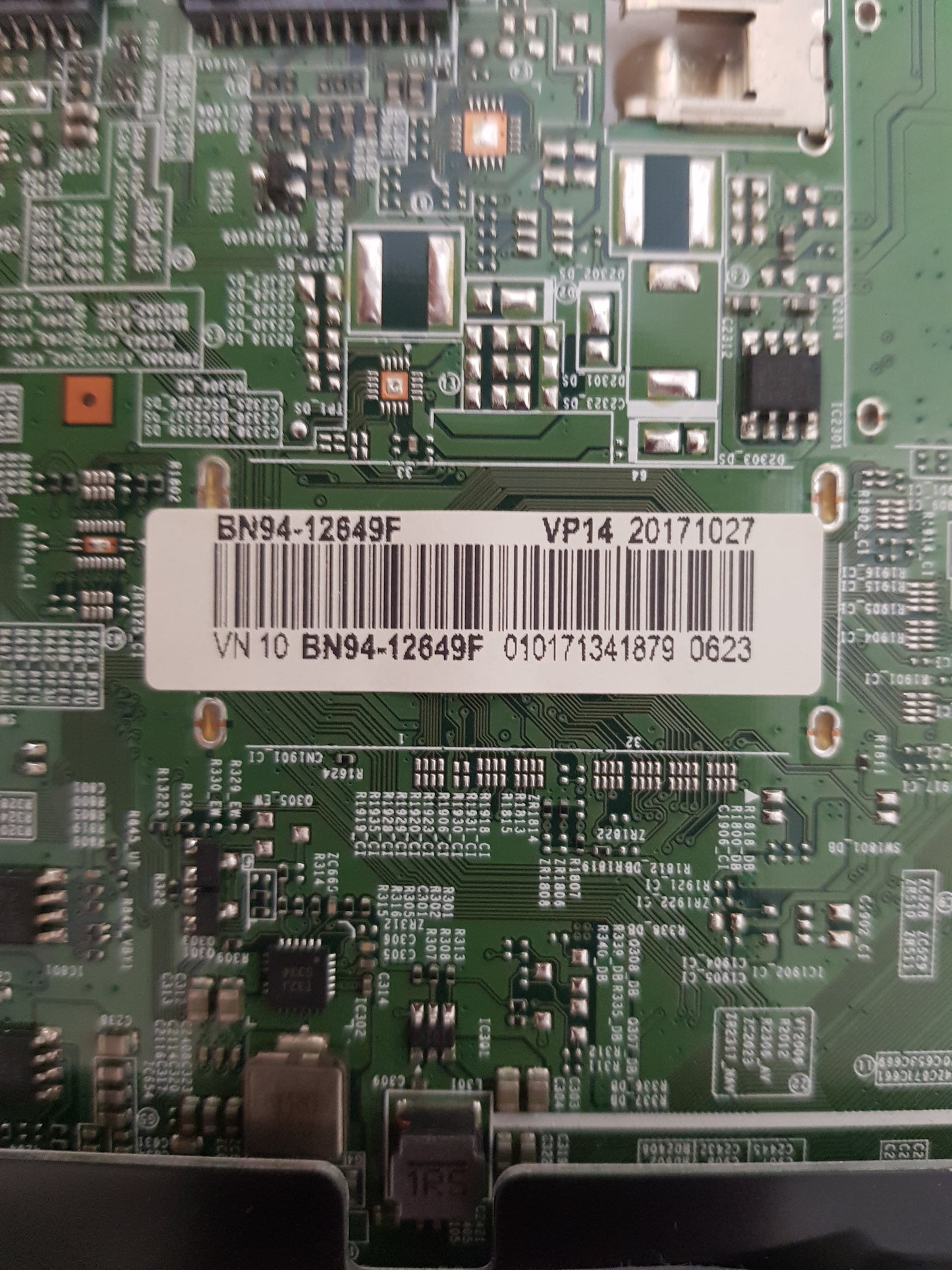SAMSUNG UA55MU6103 WXXY (VER BA01) MAIN BOARD BN94-12649F