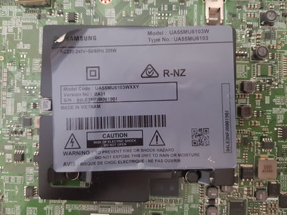SAMSUNG UA55MU6103 WXXY (VER BA01) MAIN BOARD BN94-12649F