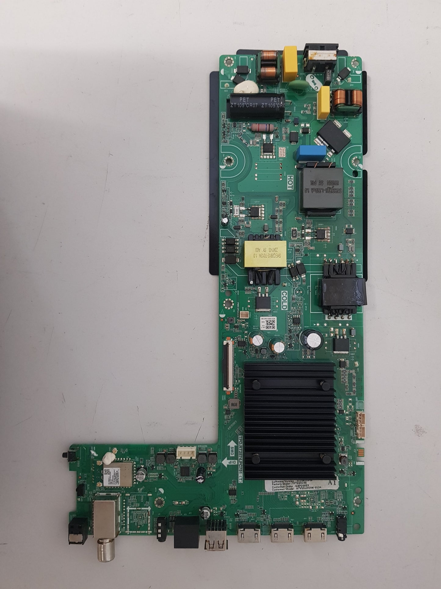 BAUHN ATV55UHDW-0124 MAIN BOARD TPD.RT2874.PC751 (T)