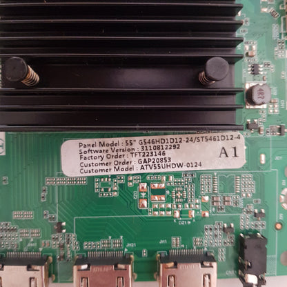 BAUHN ATV55UHDW-0124 MAIN BOARD TPD.RT2874.PC751 (T)