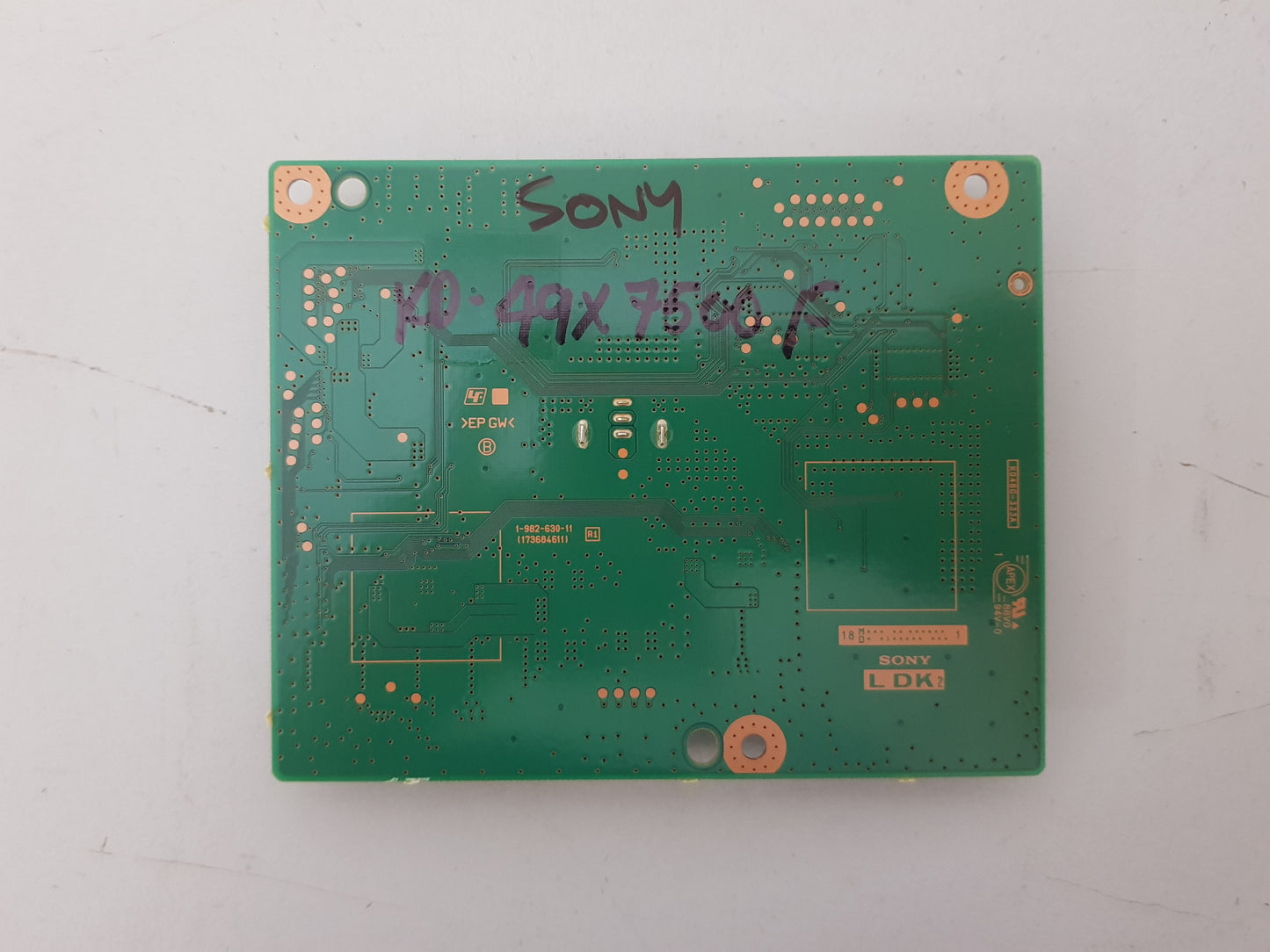 SONY KD- 49X7500F LDK2 BOARD A2201005A 34142 1-982-630-11 173684611