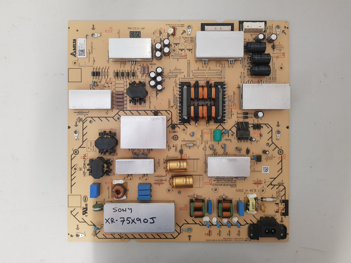 SONY XR- 75X90J POWER SUPPLY BOARD 2955066703 AP-P321AM G03 100613323