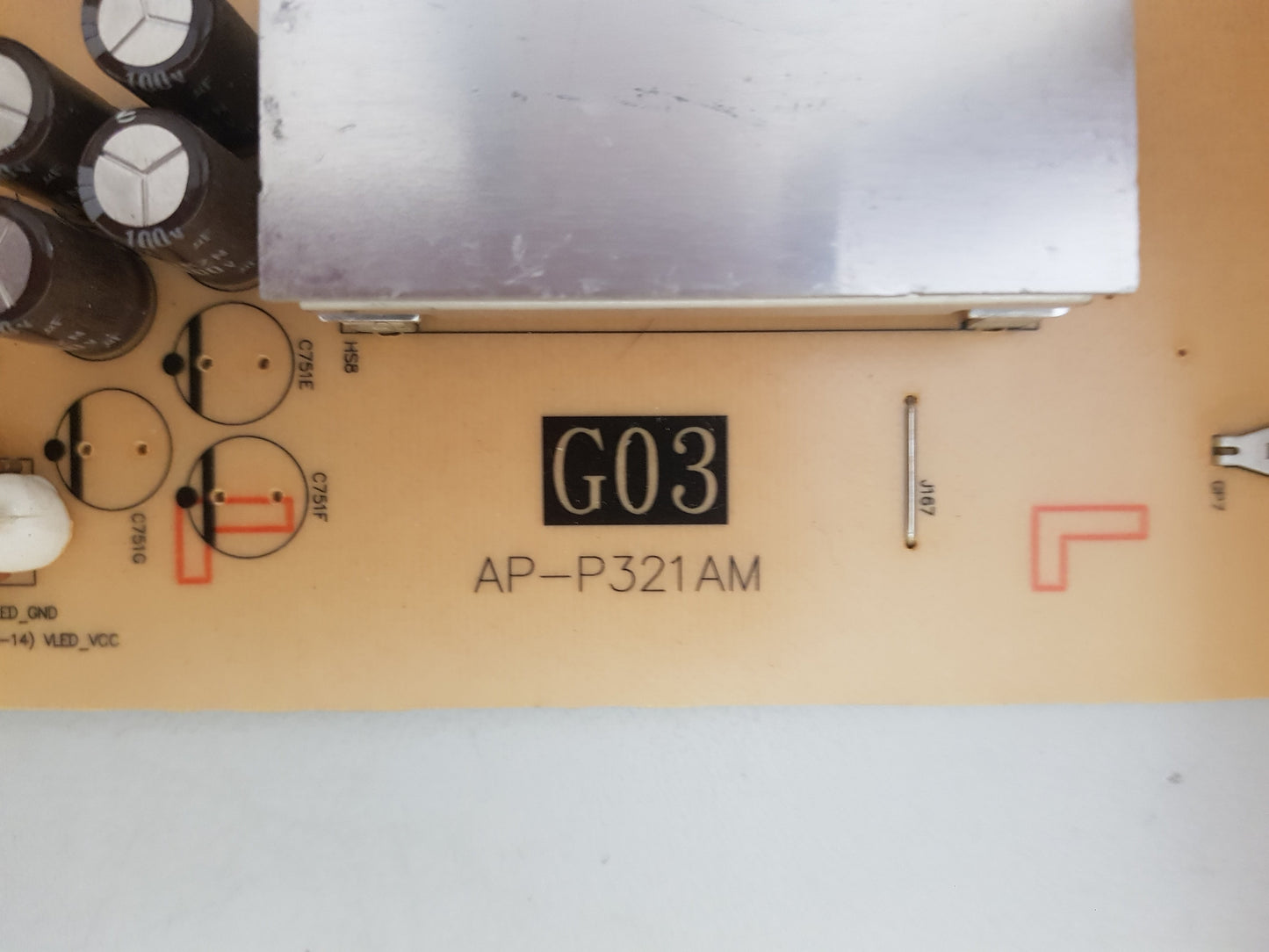 SONY XR- 75X90J POWER SUPPLY BOARD 2955066703 AP-P321AM G03 100613323