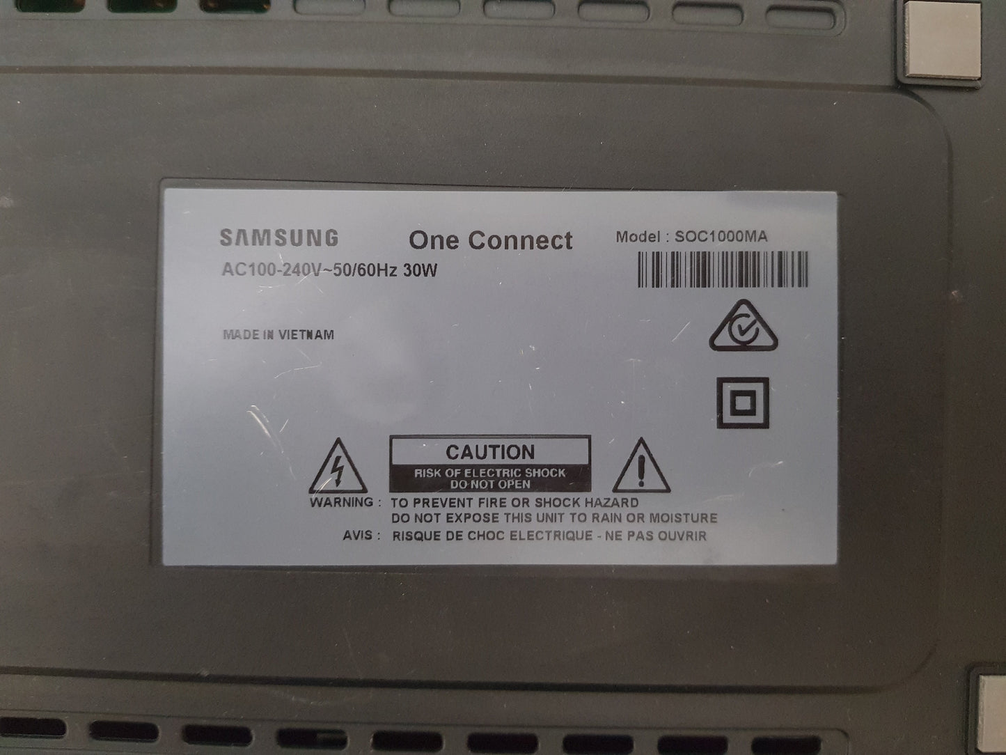 SAMSUNG QA65Q7FAMWXXY ONE CONNECT BOX SOC1000MA BN95-03857A BN94-12371P