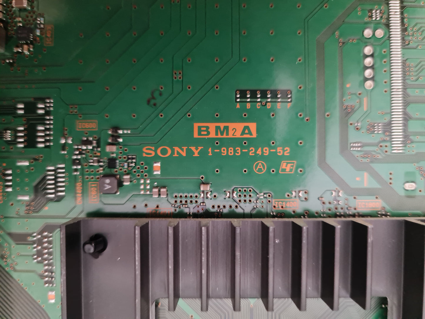 SONY KD- 65A8G MAIN BOARD BM2A A2229184A 1-983-249-52