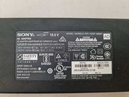 SONY TV AC ADAPTER 19.5V 8.21A ACDP-160D01