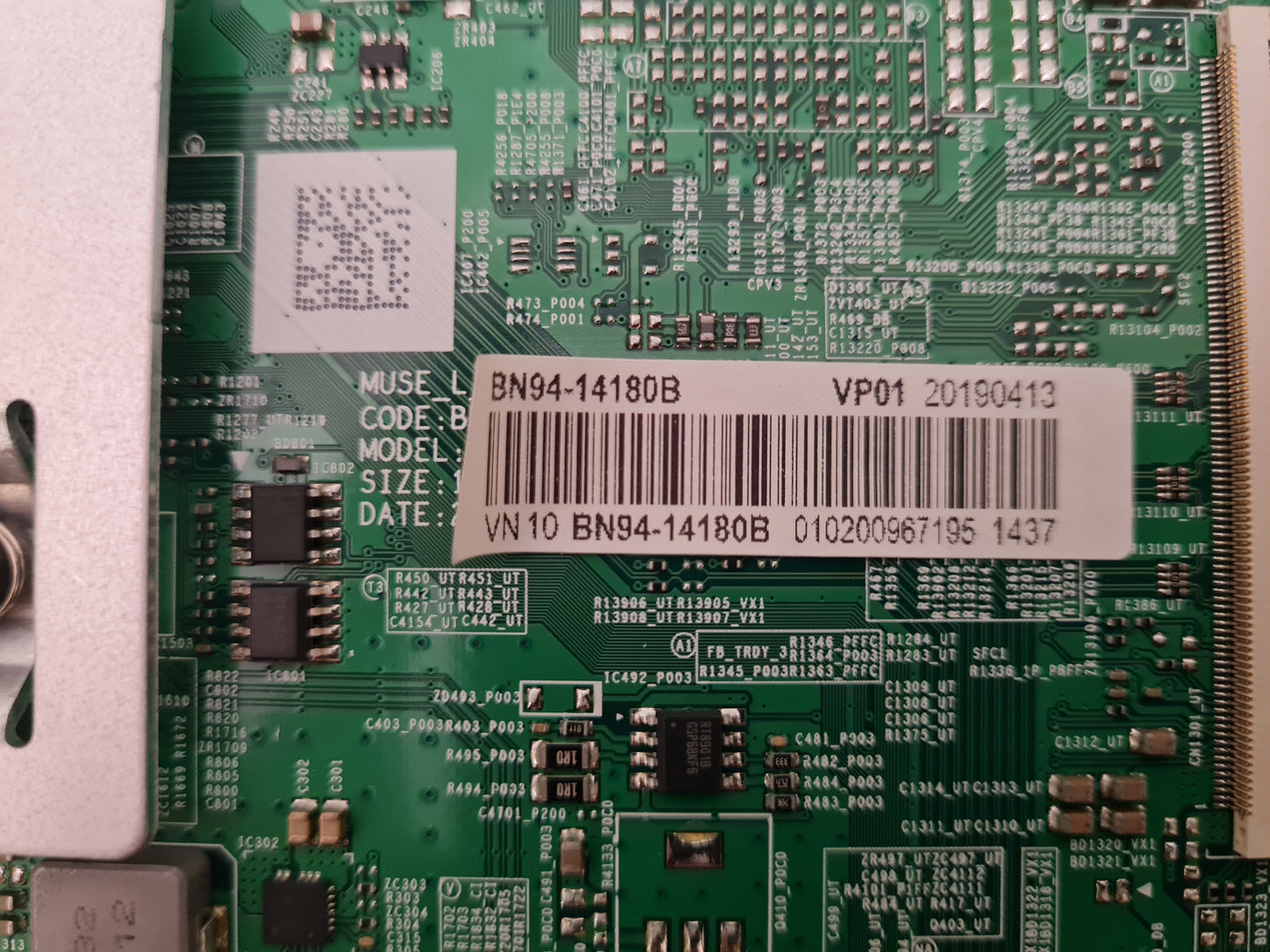 SAMSUNG UA50RU7100 WXXY (VER DA01) MAIN BOARD BN94-14180B