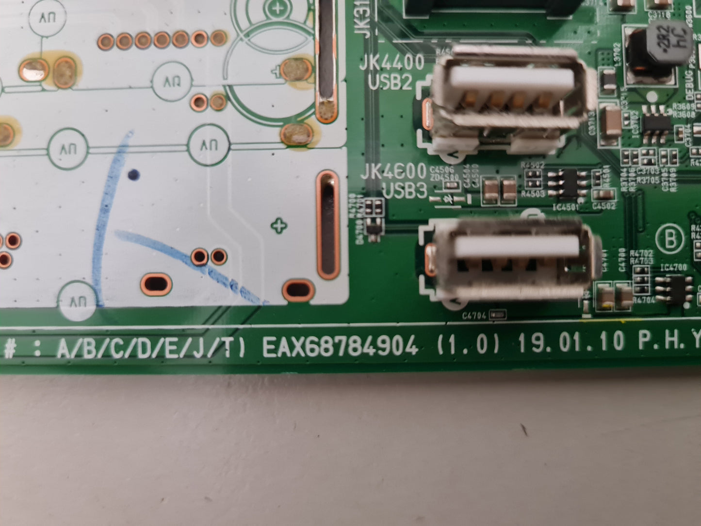 LG OLED 55B9PTA .AAUQLJD MAIN BOARD 66069903 EAX68784904 EBR88418907