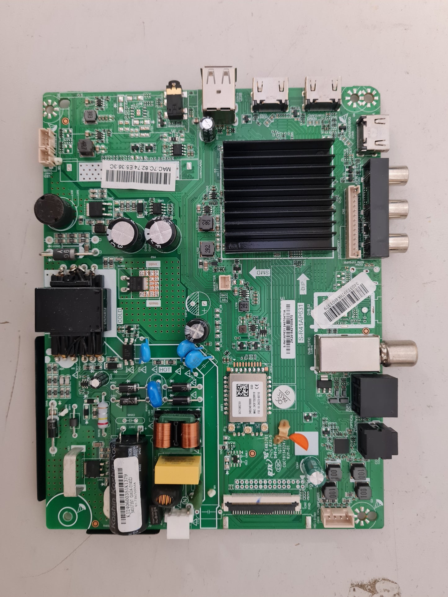 EKO K430FGT MAIN BOARD S-R41AP631
