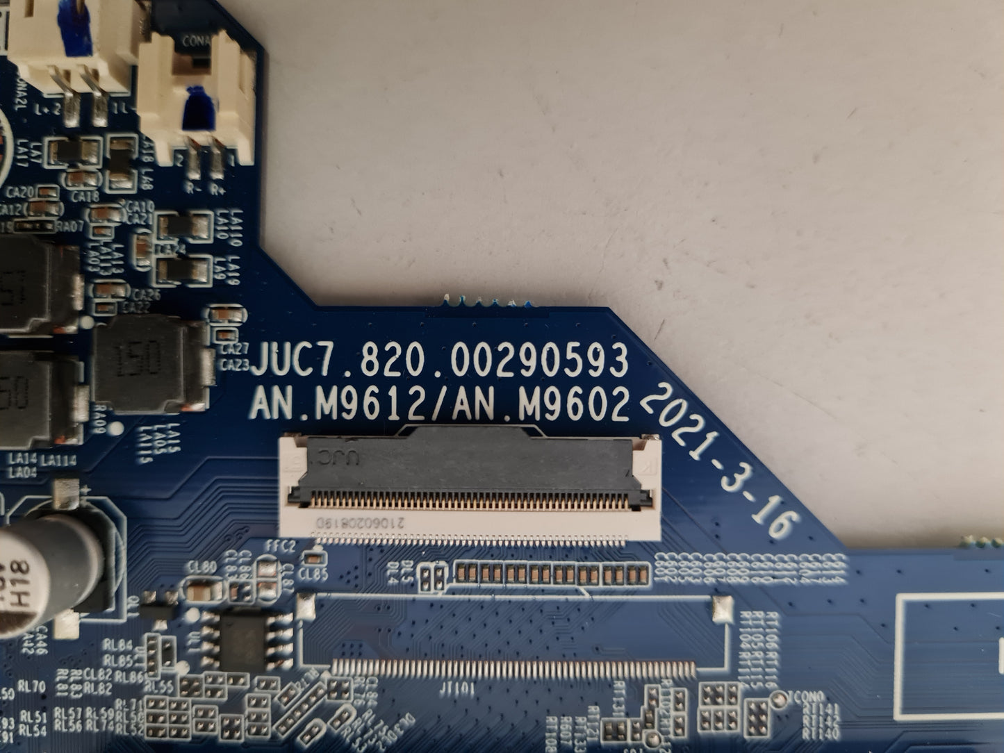 KOGAN KAQLED55XQ9610STA MAIN BOARD JUC7.820.00290593 AN.M9612/AN.M9602