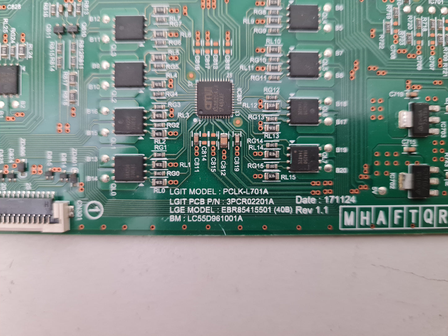 LG 55SK8500PTA AAUWLJD LED DRIVE BOARD EBR85415501 PCLK-L701A 3PCR02201A LC55D961001A