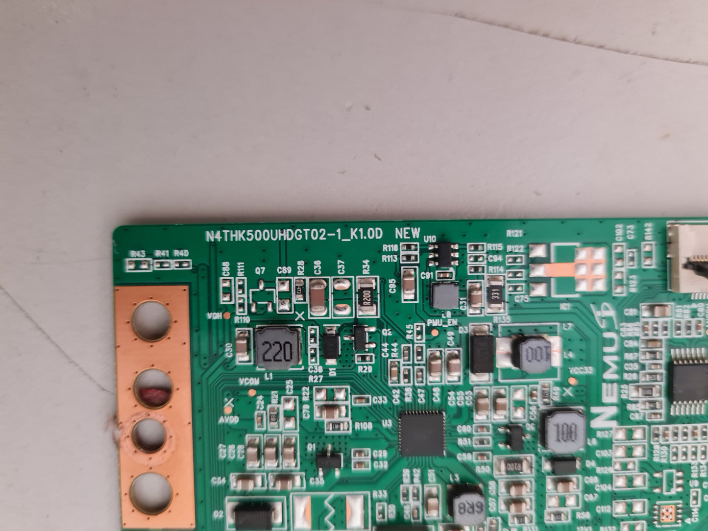 BAUHN ATV50UHDT-0323 T-CON BOARD N4THK500UHDGT02-1_K1.0D