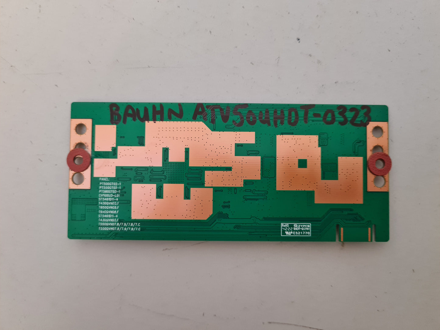 BAUHN ATV50UHDT-0323 T-CON BOARD N4THK500UHDGT02-1_K1.0D