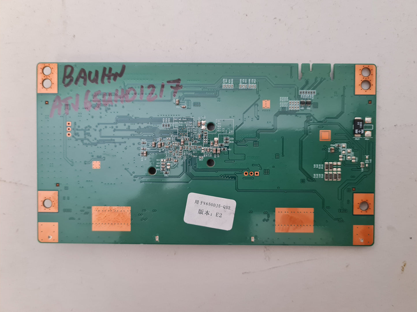 BAUHN ATV65UHD-1217 T-CON BOARD V650DJ5-QS2
