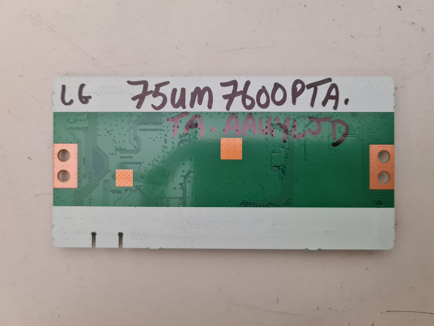 LG 75UM7600PTA .TA.AAUYLJD T-CON BOARD 6871L-5496A 6870C-0759B