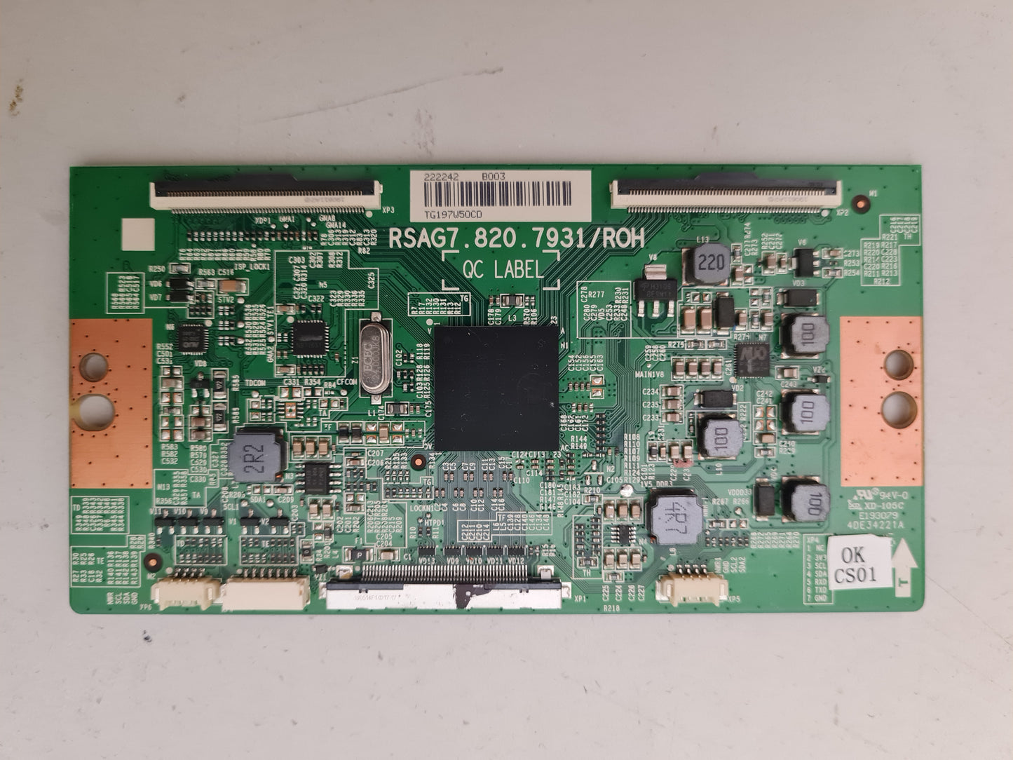 HISENSE 50R7 T-CON BOARD RSAG7.820.7931 222242