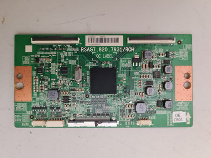 HISENSE 50R7 T-CON BOARD RSAG7.820.7931 222242