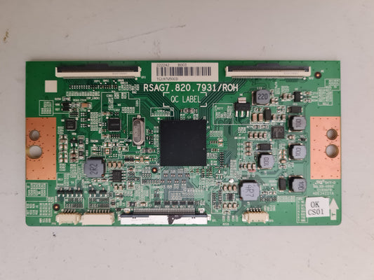 HISENSE 50R7 T-CON BOARD RSAG7.820.7931 222242
