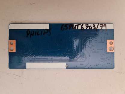 PHILIPS 65PUT6703/79 T-CON BOARD 65T55C0G 55565T55C19
