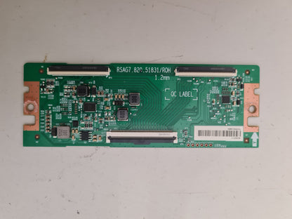 HISENSE 43Q6QAU T-CON BOARD RSAG7.820.51831 423211