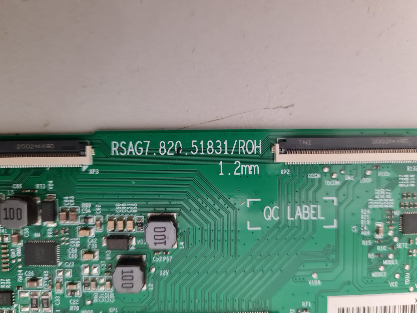 HISENSE 43Q6QAU T-CON BOARD RSAG7.820.51831 423211