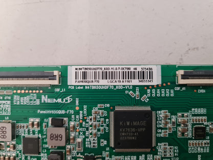 BAUHN ATV65UHDT-0123 T-CON BOARD N4TB650UHDF70_K0D-V1.0