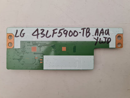LG 43LF5900 T-CON BOARD 6871L-3806D 6870C-0532A