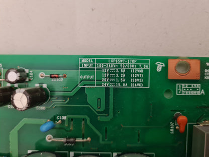 LG OLED65W7T-T POWER SUPPLY BOARD LGP65W7-17OP EAX67149601 2.1 EAY64470001