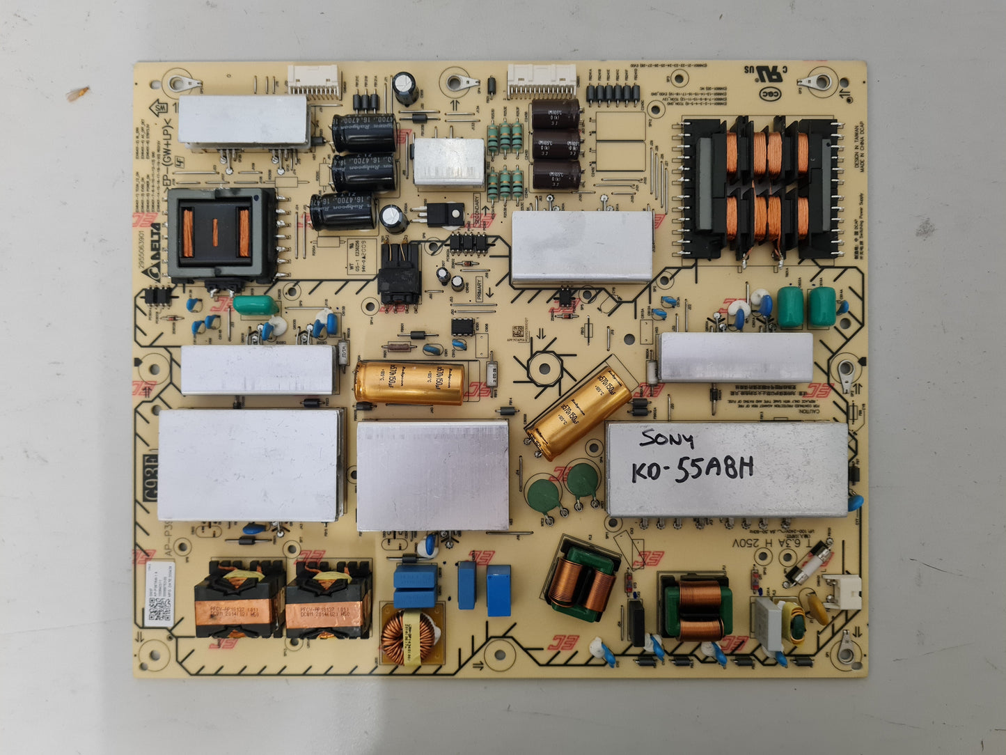 SONY KD- 55A8H POWER SUPPLY BOARD G93F AP-P397AM-1 100640311 2955063901