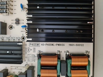 TCL 75C755 POWER SUPPLY BOARD P40SW 40-P40SWL-PWB1ZG 11601-500122 20240314