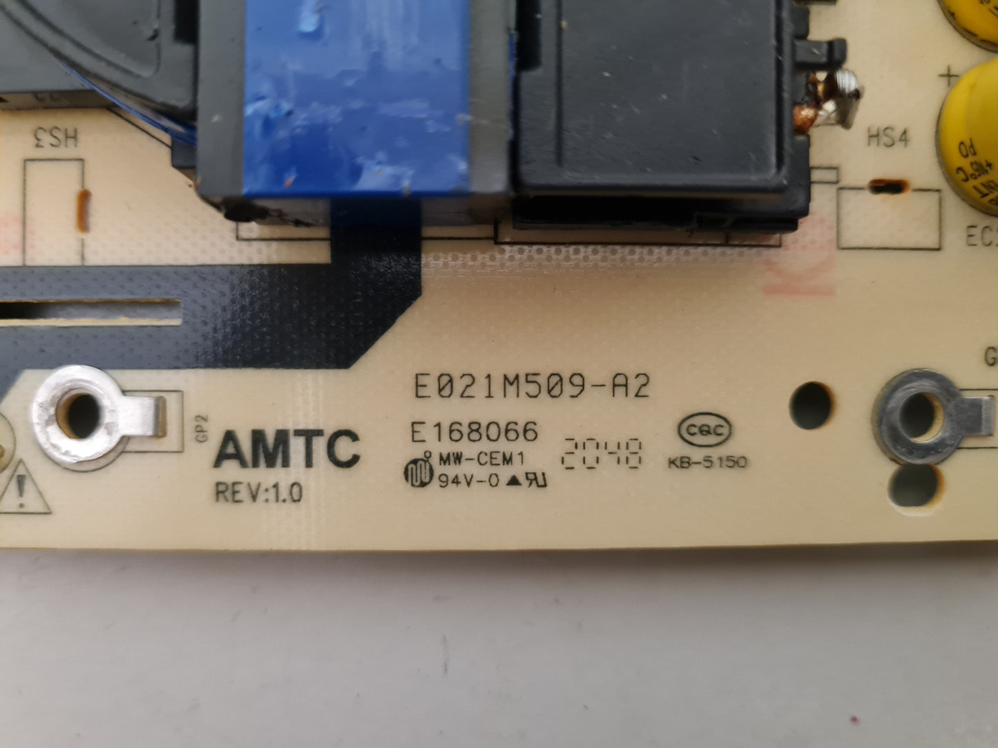 BLAUPUNKT BP650USG9700Q POWER SUPPLY BOARD TV7001-ZC02-01 E021M509-A2