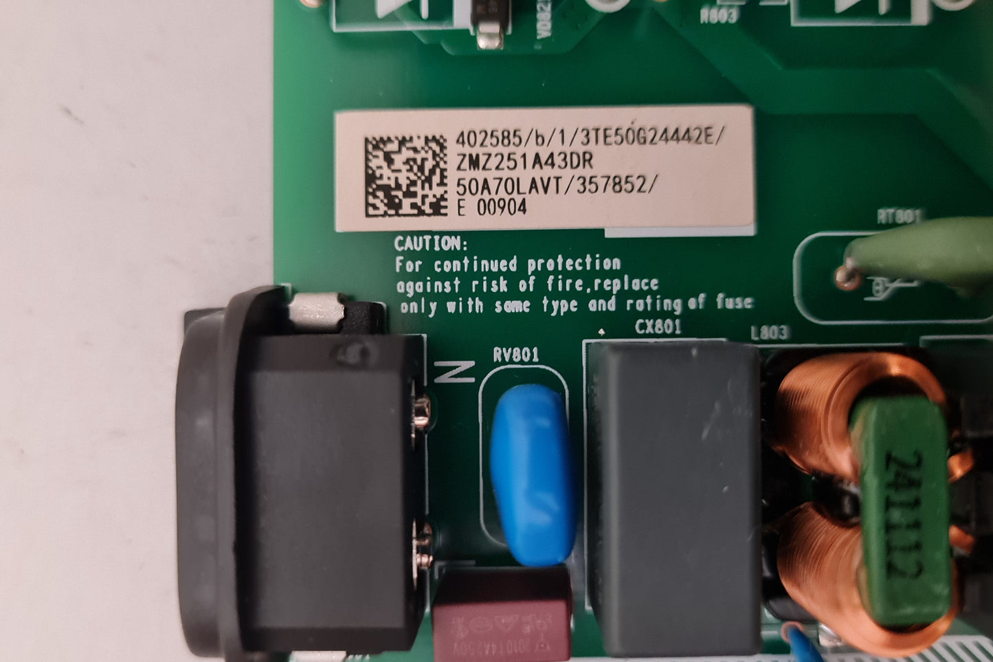 HISENSE 50Q6NAU MAIN BOARD RSAG7.820.13696 50A70LAVT 357852 402585