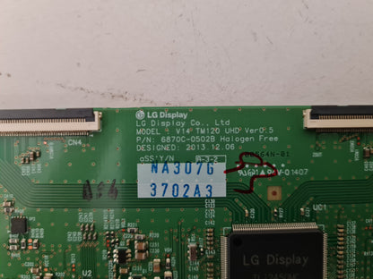 LG 49UB850T -TA.AAUWLH T-CON BOARD 6871L-3702A 6870C-0502B