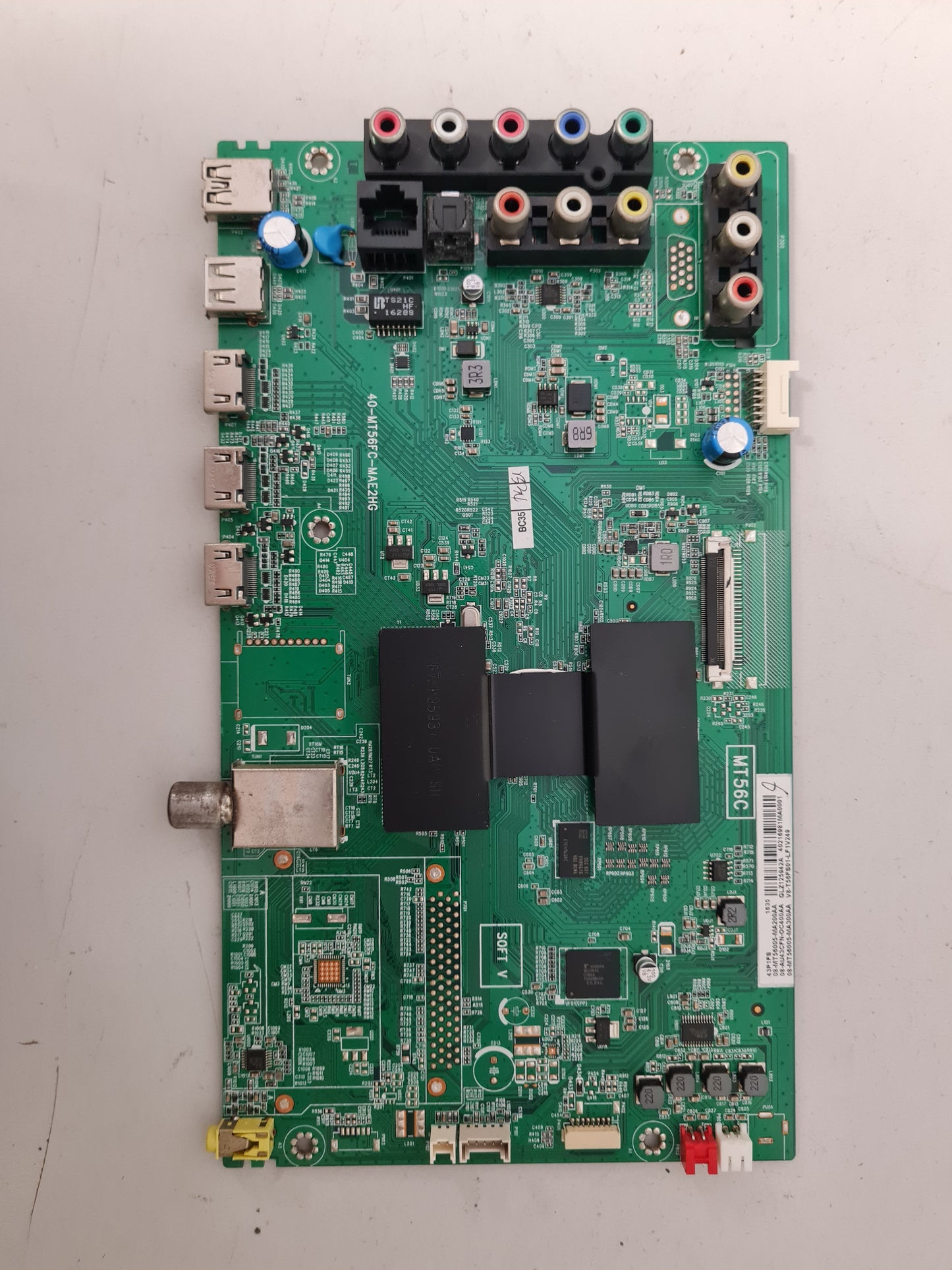TCL 43P1FS MAIN BOARD MT56C 40-MT56FC-MAE2HG V8-T56FS01-LF1V249