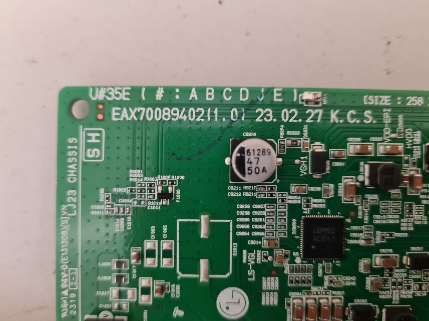 LG 55QNED75SRA .AAUFLJD MAIN BOARD EAX70089402 1.0 67541402 EBT67541402