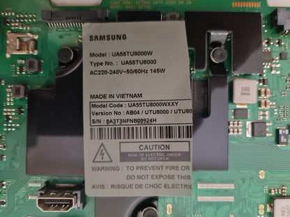 SAMSUNG UA55TU8000 WXXY (VER AB04) MAIN BOARD BN94-16768A BN97-17250G BN94-15800V