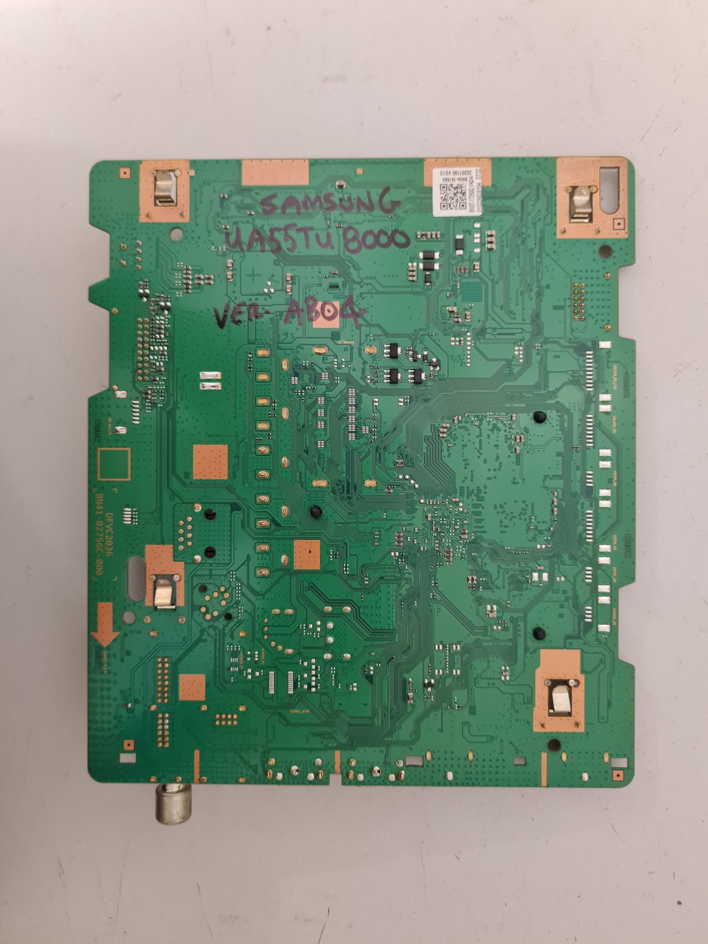 SAMSUNG UA55TU8000 WXXY (VER AB04) MAIN BOARD BN94-16768A BN97-17250G BN94-15800V