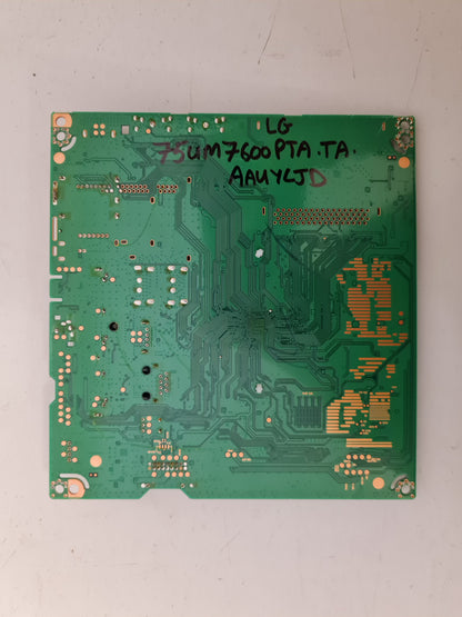 LG 75UM7600 PTA.TA.AAUYLD MAIN BOARD EBR88450901 66108002 EAX68253604 1.0