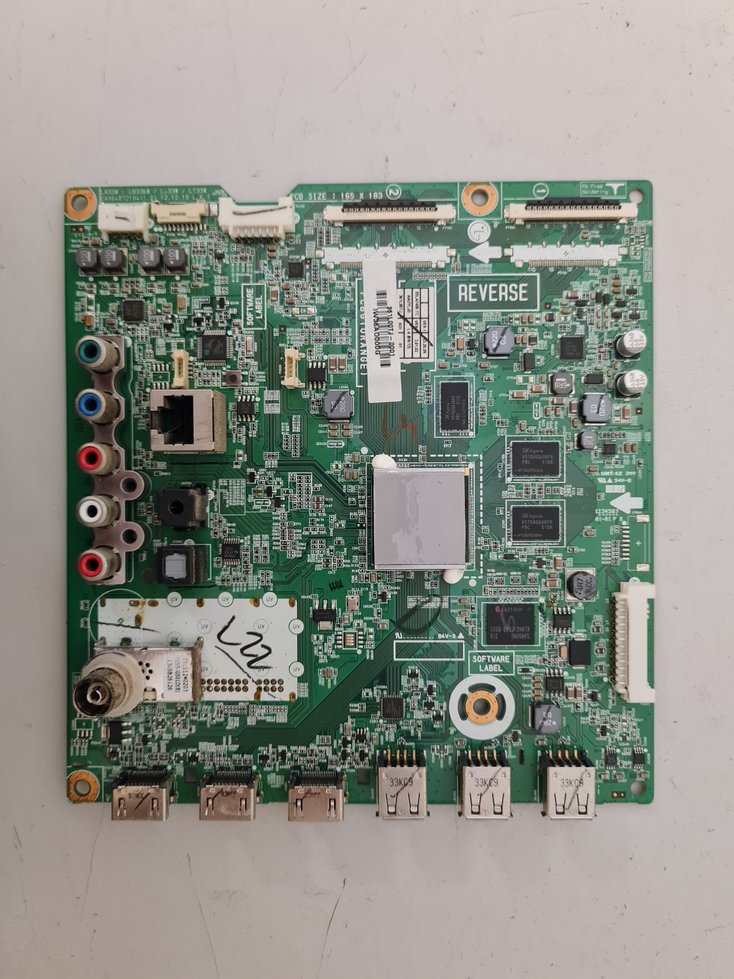 LG 55LA7400 -TC.AAUYLJD MAIN BOARD EAX64872104 1.0