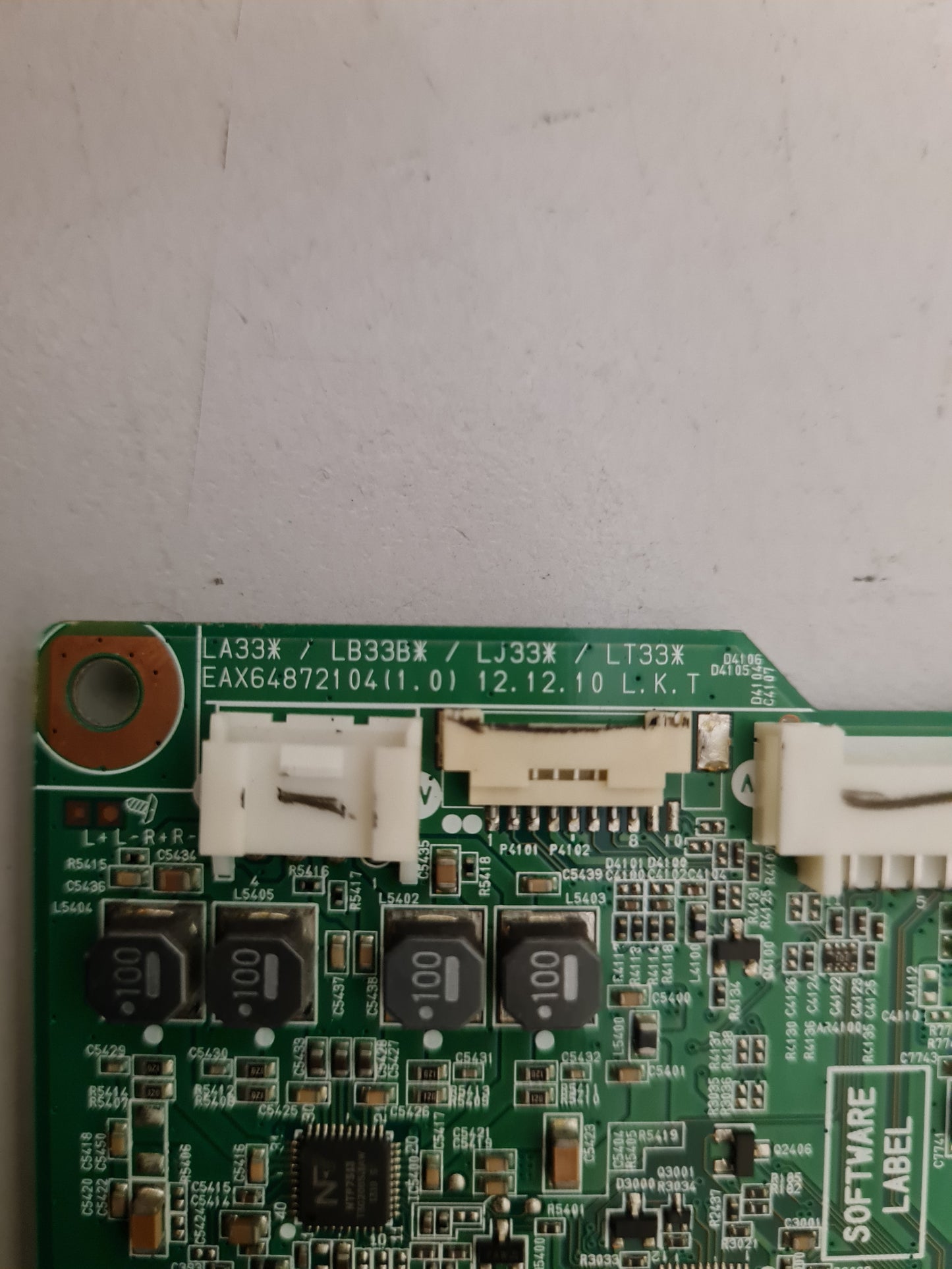 LG 55LA7400 -TC.AAUYLJD MAIN BOARD EAX64872104 1.0