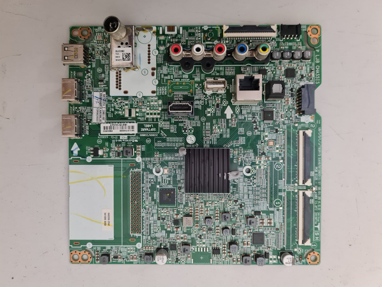 LG 55UK6340PTF .AAUWLJD MAIN BOARD EBR86246001 65302802 EAX67872805 1.1