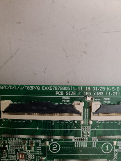 LG 55UK6340PTF .AAUWLJD MAIN BOARD EBR86246001 65302802 EAX67872805 1.1