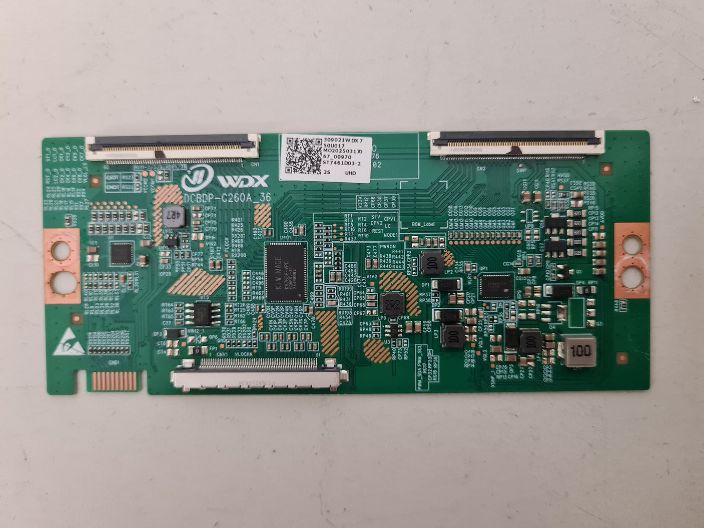 KOGAN KAQL75WQ98GSVA T-CON BOARD DCBDP-C260A_36 ST7461D03-2
