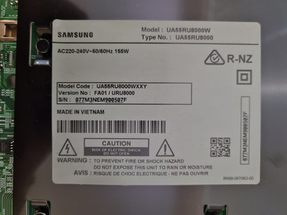 SAMSUNG UA55RU8000 WXXY (VER FA01) MAIN BOARD BN94-14503B BN41-02695A