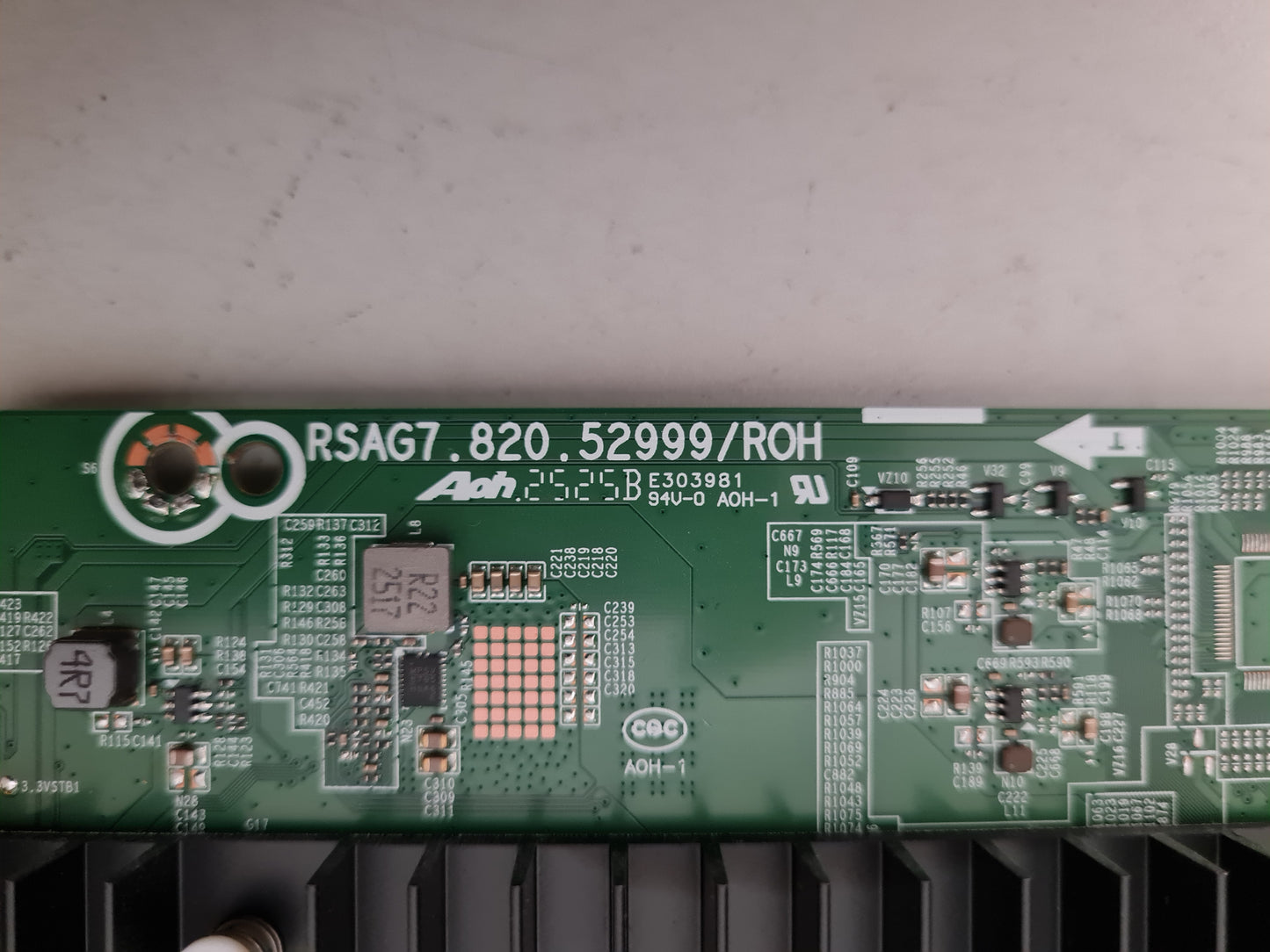HISENSE 65U7QAU MAIN BOARD RSAG7.820.52999 421173 420002 65U70QAVT
